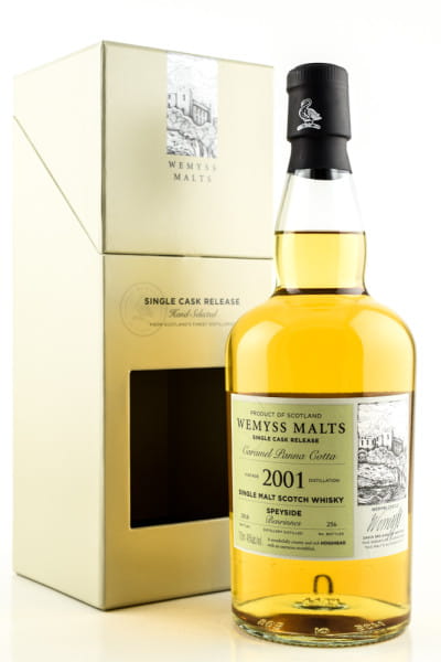 "Caramel Panna Cotta" 2001/2018 Single Bourbon Hogshead Benrinnes Wemyss Malts 46%vol. 0,7l