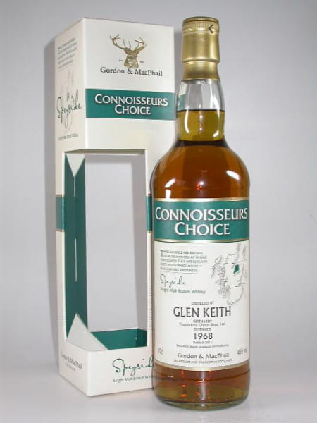 Glen Keith 1968/2011 Gordon &amp; MacPhail Connoisseurs Ch. 46% vol. 0,7l