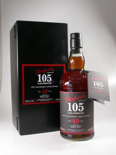 Glenfarclas 105 Cask strength 40 Jahre 60%vol. 0,7l