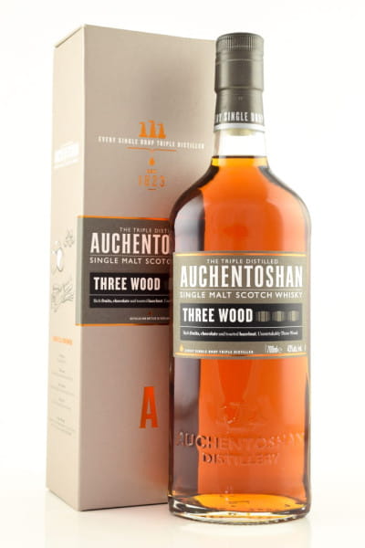 *Auchentoshan Three Wood 43%vol. 0,7l - ohne Geschenkpackung