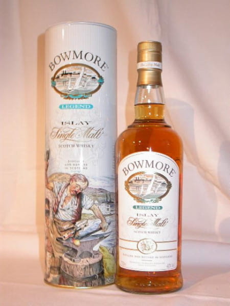 Bowmore Legend 2004 Blechdose &quot;Schmied&quot; 40%vol. 0,7l