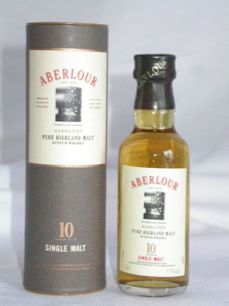 Aberlour 10 Jahre 43%vol. 0,05l altes Design