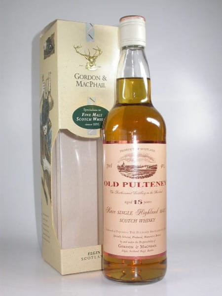 Old Pulteney 15 Jahre Gordon &amp; MacPhail 40%vol. 0,7l