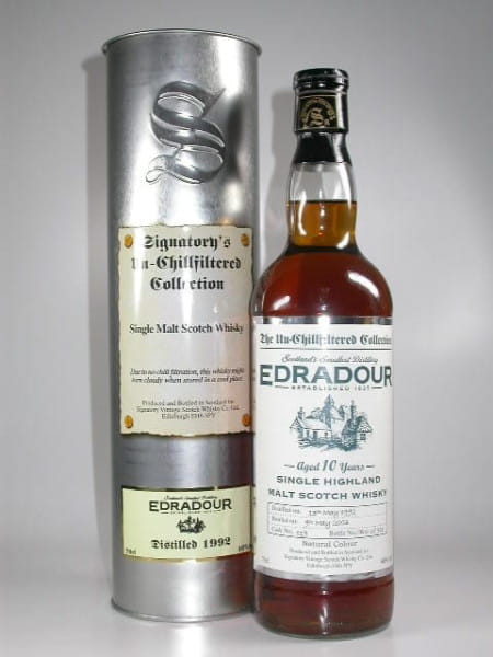 Edradour 10 Jahre 92/03 Single Cask Signatory 46%vol. 0,7l