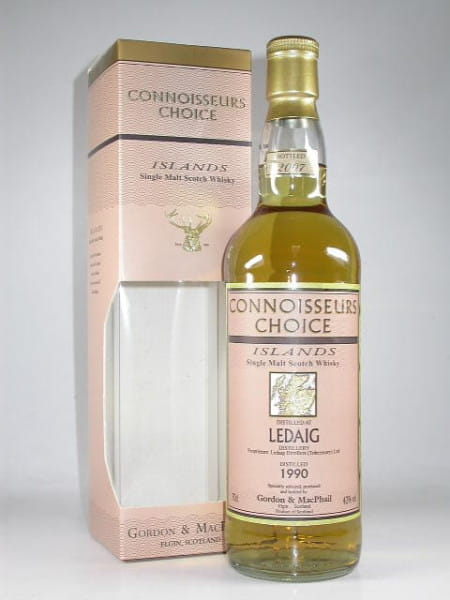 Ledaig 1990/2007 Gordon &amp; MacPhail Connoisseurs Ch. 43%vol. 0,7l