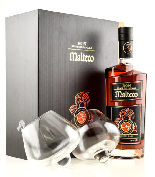 Malteco 25 year old with two Glasses at Home of Malts >> explore now! |  Home of Malts