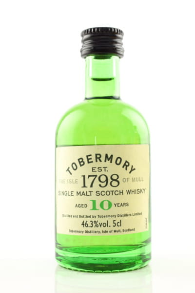 Tobermory 10 Jahre 46,3%vol. 0,05l