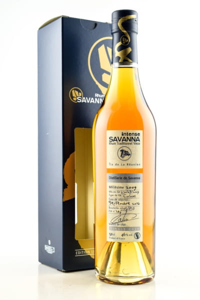 Savanna 7 Jahre Millésime 2009 Single Cask 46%vol. 0,5l