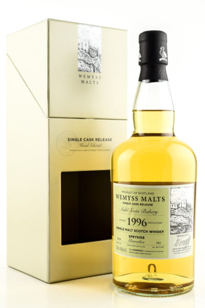 "Auld Scots Bakery" 1996/2018 Single Bourbon Hogshead Glenrothes Wemyss Malts 46%vol. 0,7l