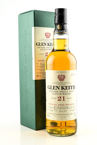 Glen Keith 21 Jahre 43%vol. 0,7l