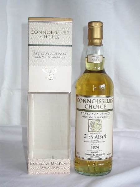 Glen Albyn 1974/2000 Gordon &amp; MacPhail Connoisseurs Ch. 40%vol. 0,7l