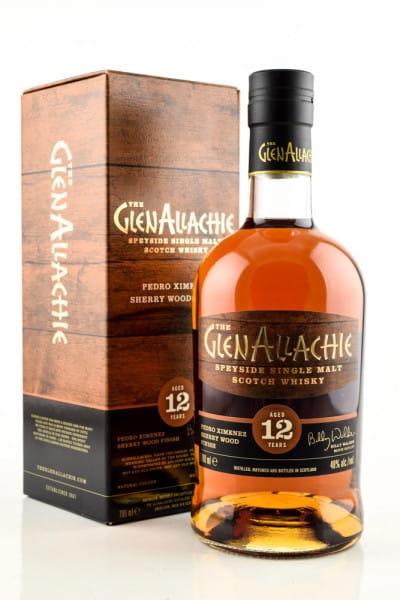 GlenAllachie 12 Jahre Pedro Ximenez Wood Finish 48%vol. 0,7l