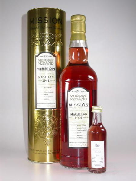 Macallan 1991/2011 Bourbon/Pomerol Murray McDavid Gold Series 50,9%vol. Sample 0,05l