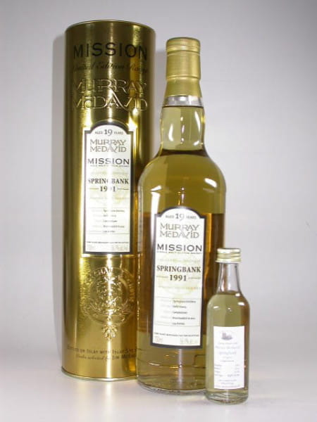 Springbank 1991/2011 Refill Sherry Murray McDavid Gold Series 56.1% vol. Sample 0.05l